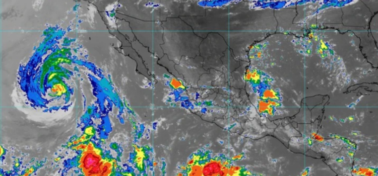 Huracán Frank se debilita frente a Baja California