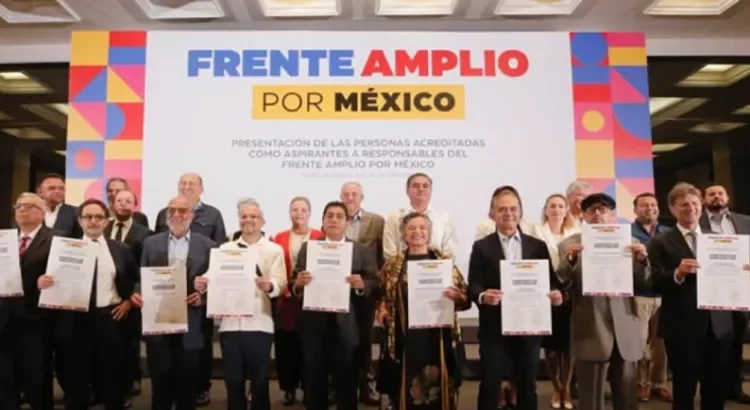 Avala Tribunal Electoral creación del Frente Amplio por México