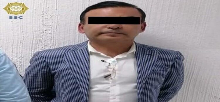 Detienen a exdiputado y empresario de BC, tras pelear con su novia y estar armado en CDMX