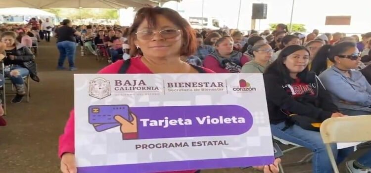 Congreso de BC aprueba el programa de apoyo a mujeres Tarjeta Violeta