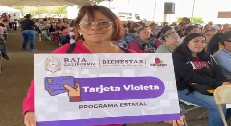 Congreso de BC aprueba el programa de apoyo a mujeres Tarjeta Violeta