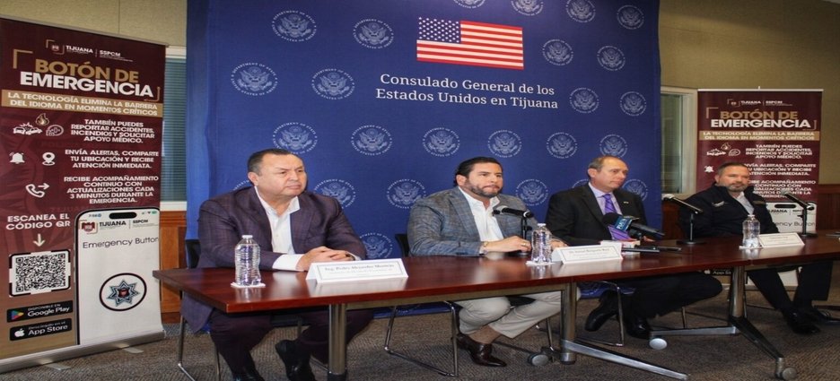 Relanzan botón de emergencia en Tijuana; ahora también brindará apoyo a turistas de EU