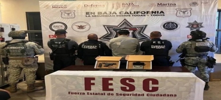 Ejército detecta dron procedente de EU en Tijuana y detiene a presunto operador