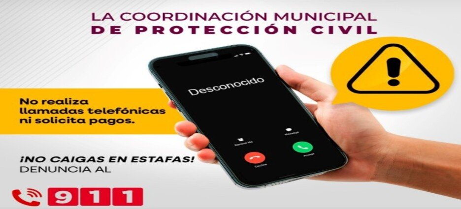 Gobierno de Ensenada alerta por intento de extorsión a nombre de Protección Civil
